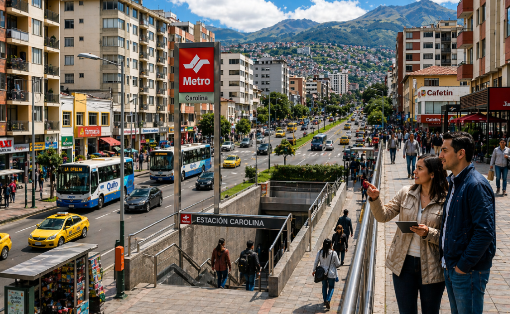 Metro en Quito