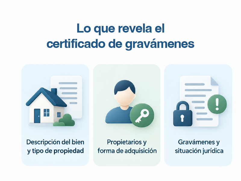Certificado de Gravámenes